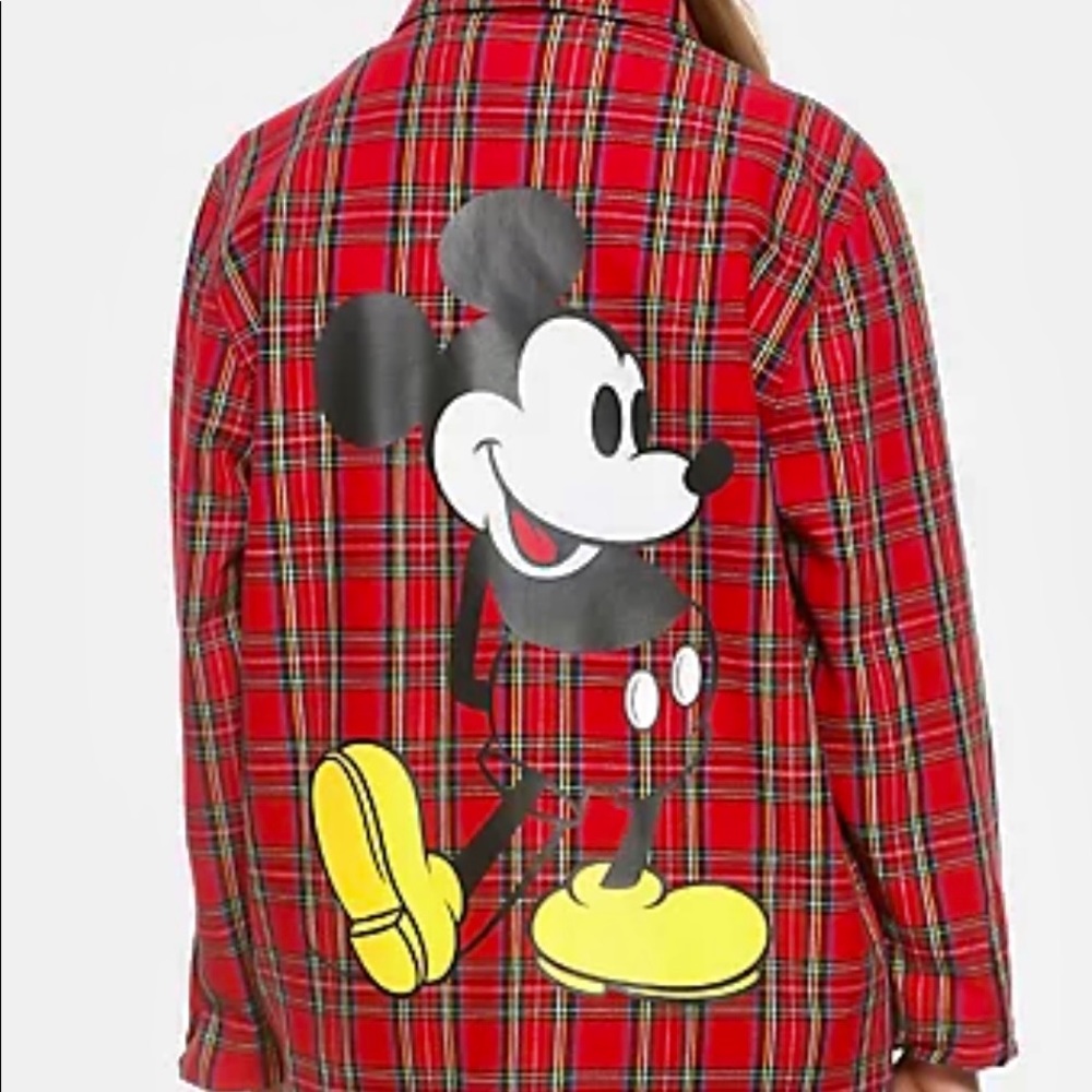 NWT Mickey Mouse Flannel Shirt